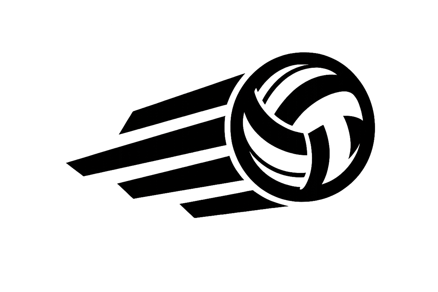 Logo Noir Volley PDG3